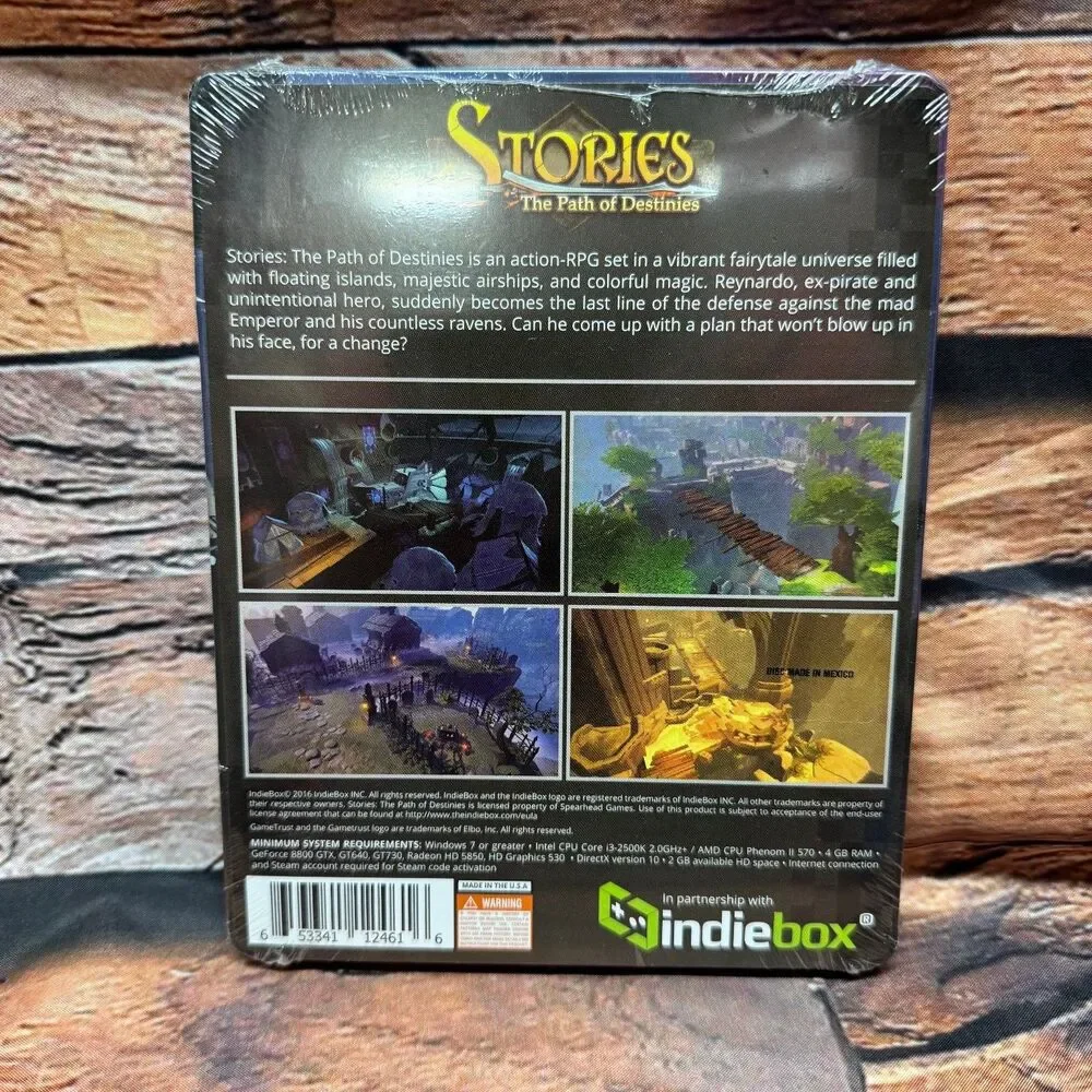 Stories: The Path of Destinies Collector's Edition PC Video Game Steelbook